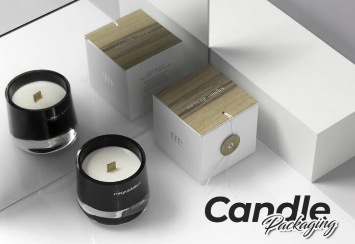 Candle box packaging