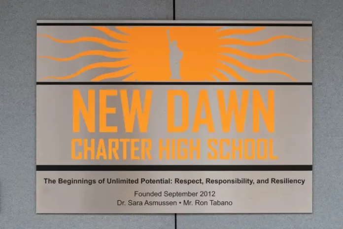 A male guidance counselor at New Dawn Charter School says he was fired after he spoke up about receiving unwanted sexual comments from his female colleagues.